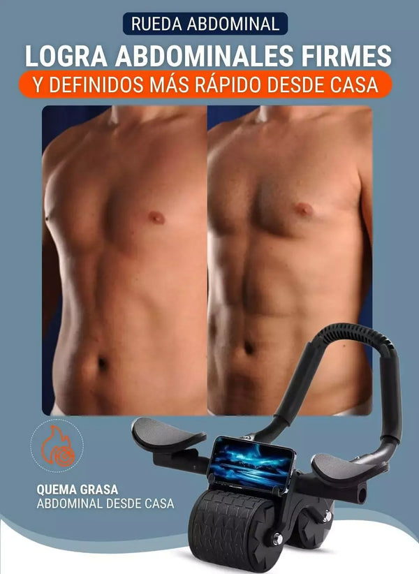 Rueda Abdominal Auto-Rebote
