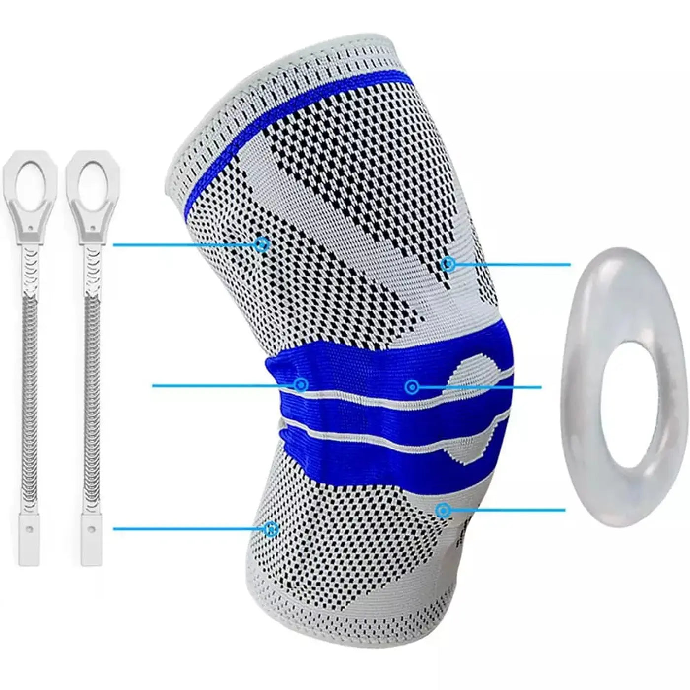 Rodilleras 3D con Almohadilla – Tu Escudo Inteligente Contra el Dolor de Rodilla💙