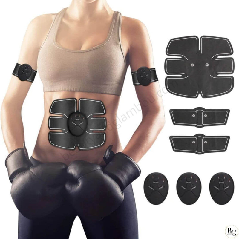 Electroestimulador EMS™ - Pack Abdominales, Brazos y Muslos.