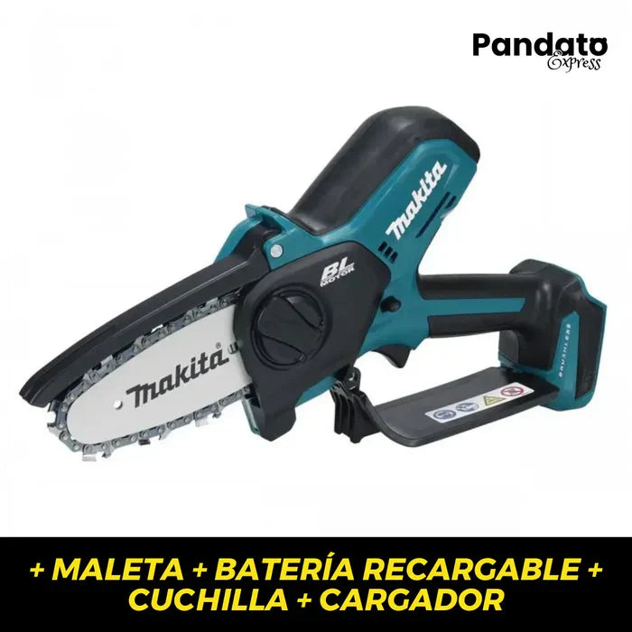 Motosierra Inalámbrica Makita™ Premium + 2X Baterías 28v Recargable y Regalos Exclusivos (SOLO HOY HASTA 23:59!!)