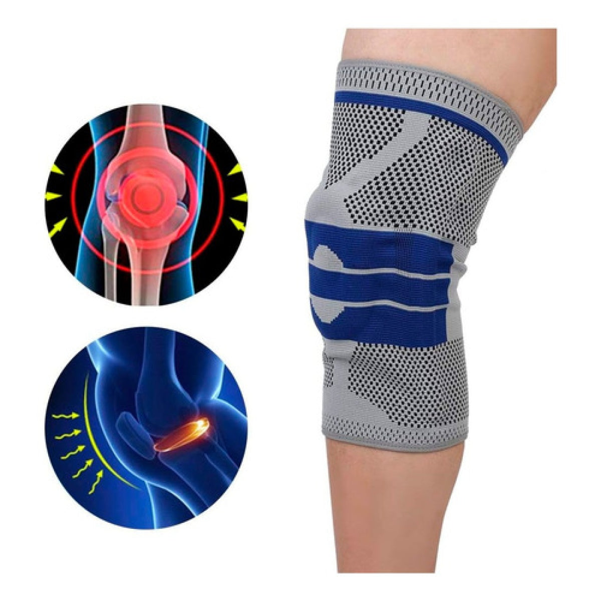 Rodilleras 3D con Almohadilla – Tu Escudo Inteligente Contra el Dolor de Rodilla💙