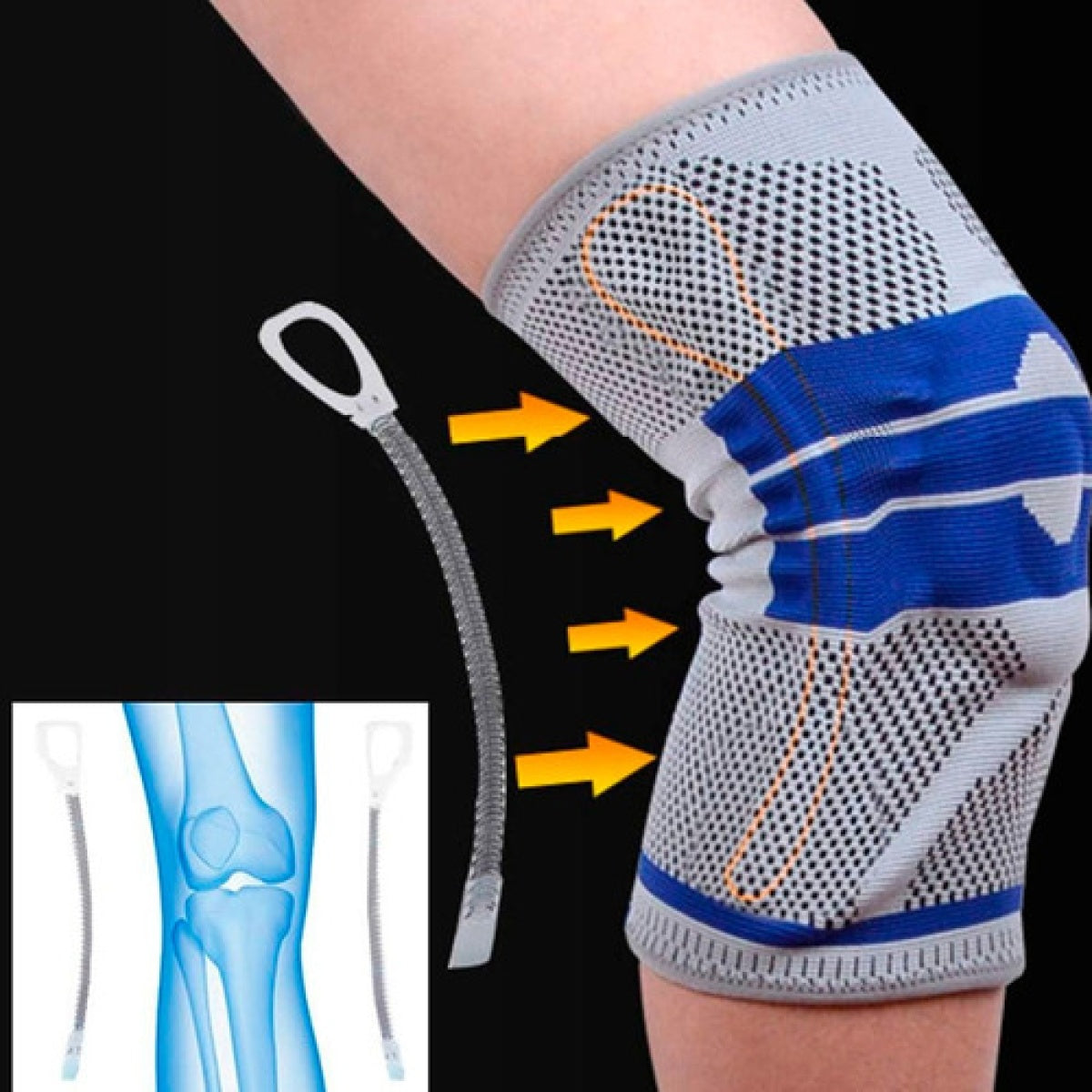 Rodilleras 3D con Almohadilla – Tu Escudo Inteligente Contra el Dolor de Rodilla💙
