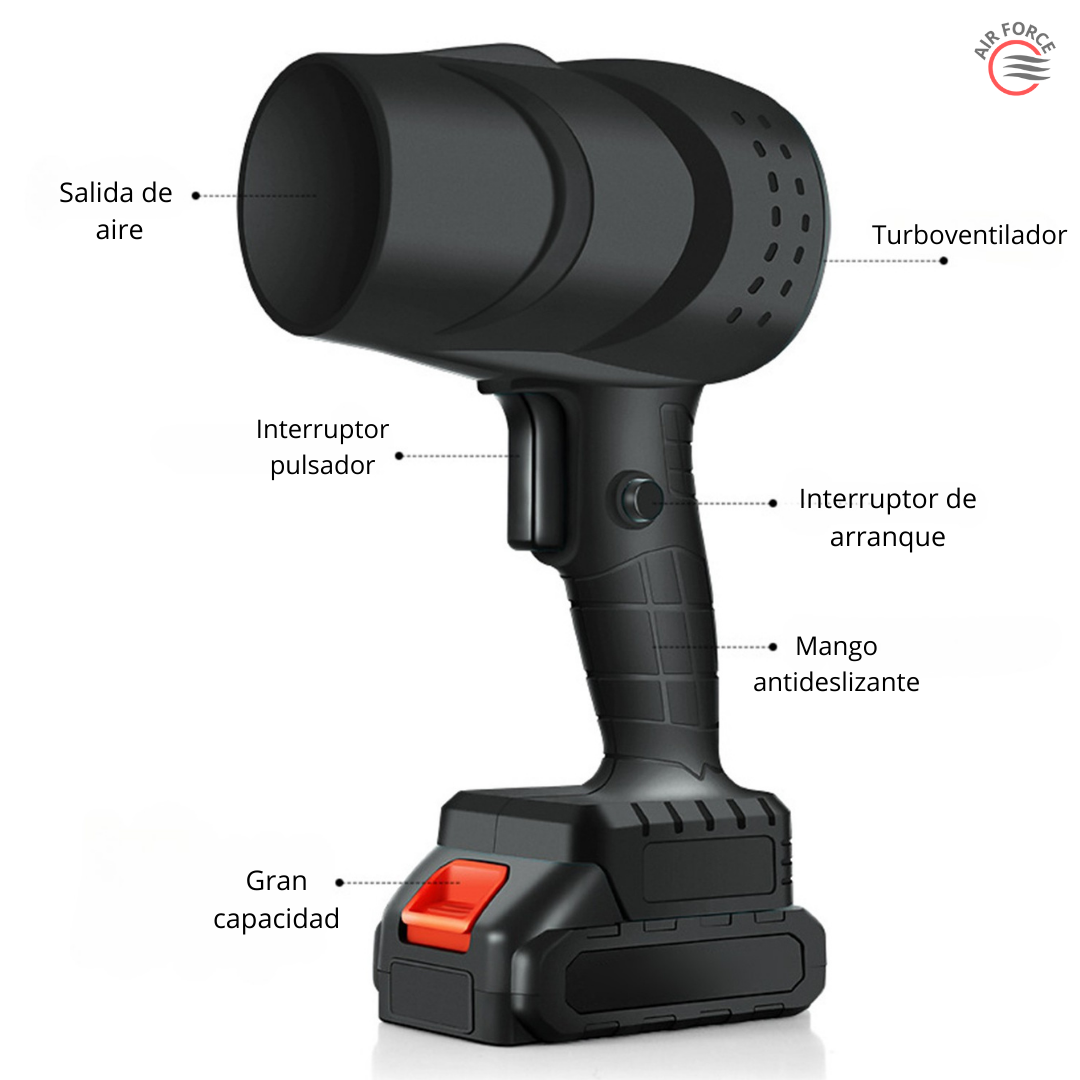 TurboSopla™ – Limpieza rápida sin esfuerzo