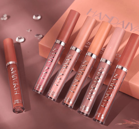 💄 Lápiz Labial a Prueba de agua Gran promoción Paga 3 y lleva 6 + Caja de Regalo ( Oferta Exclusiva)