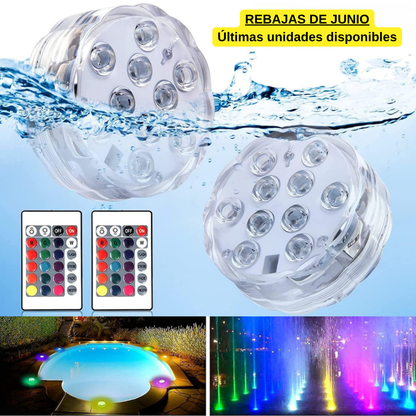 Luz Led Sumergible Multiusos (Control Remoto)