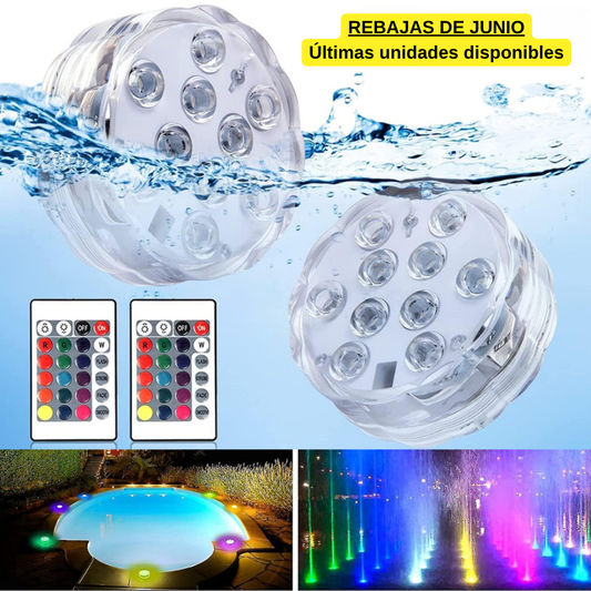 Luz Led Sumergible Multiusos (Control Remoto)