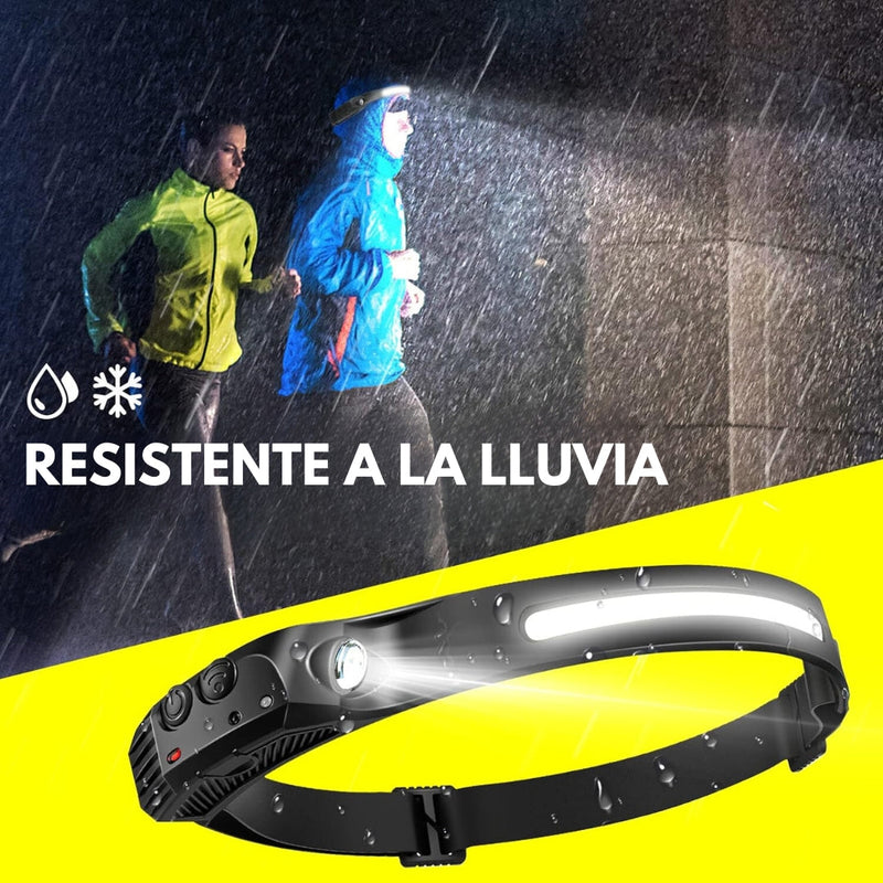 LINTERNA DE LUZ LED CON SENSOR DE MOVIMIENTO DE APAGADO Y ENCENDIDO