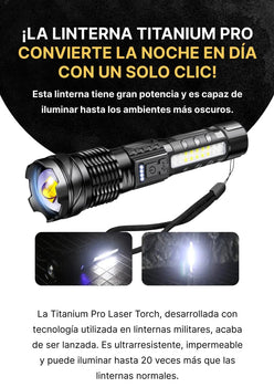 Kit Linterna Táctica Laser - Military™