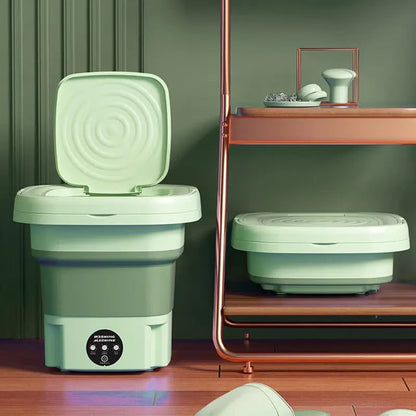 Mini Lavadora Portatil con Secado 🧼👕, Fácil de transportar