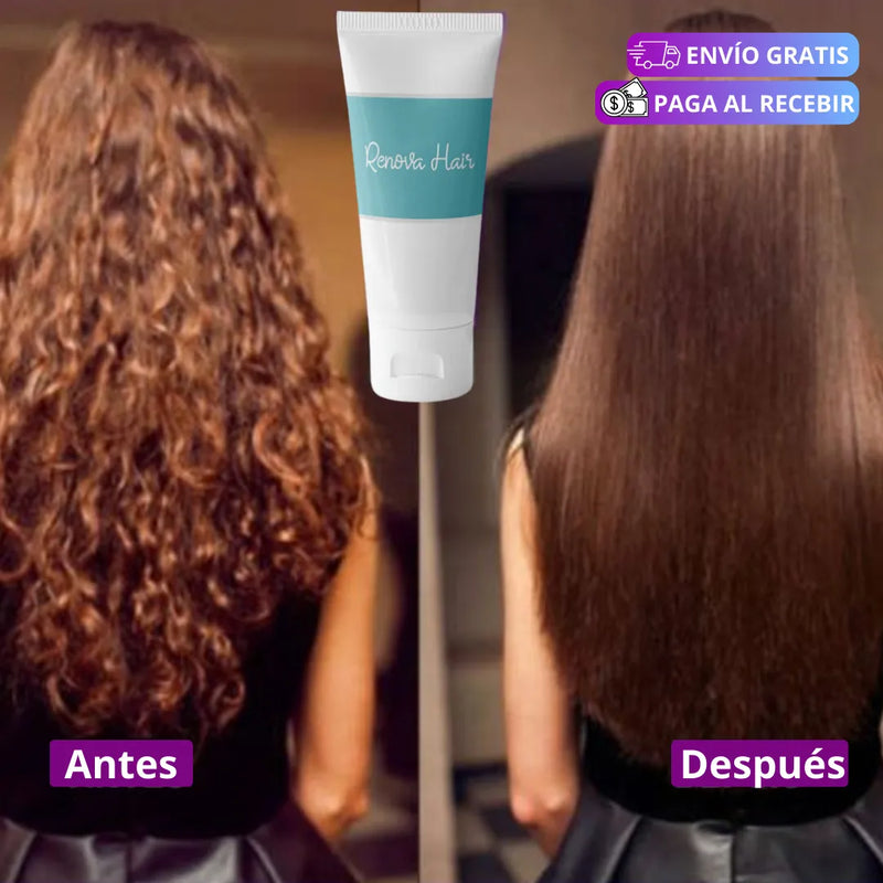 Crema para Alisar el Cabello | Renova Hair™