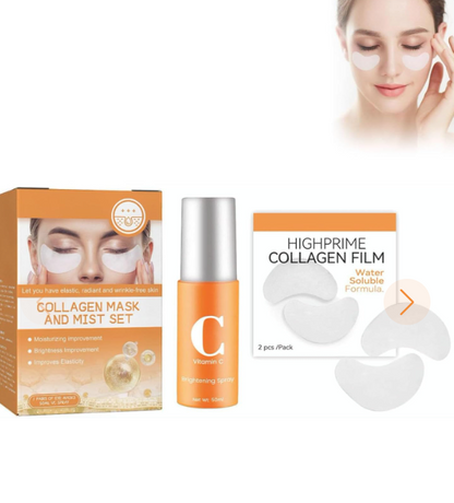 Compra 1 y llevate 2 💚Mascarillas Piel Joven Colágeno - Caja de Lujo⭐