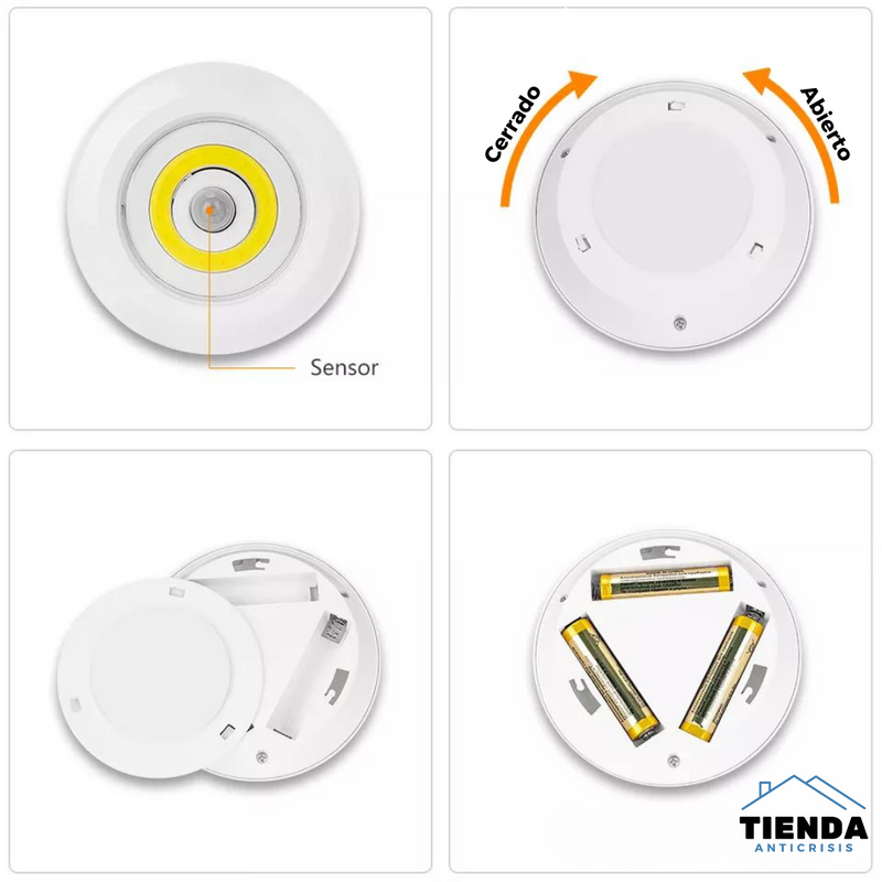 LUZ LED DE ALTA INTENSIDAD CON SENSOR